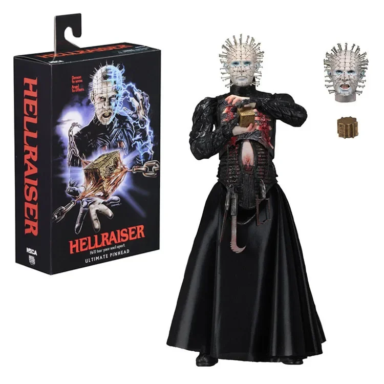 

Neca Hellraiser Ghost Eating Nail Head Hellraiser 18cm Box Portable Model
