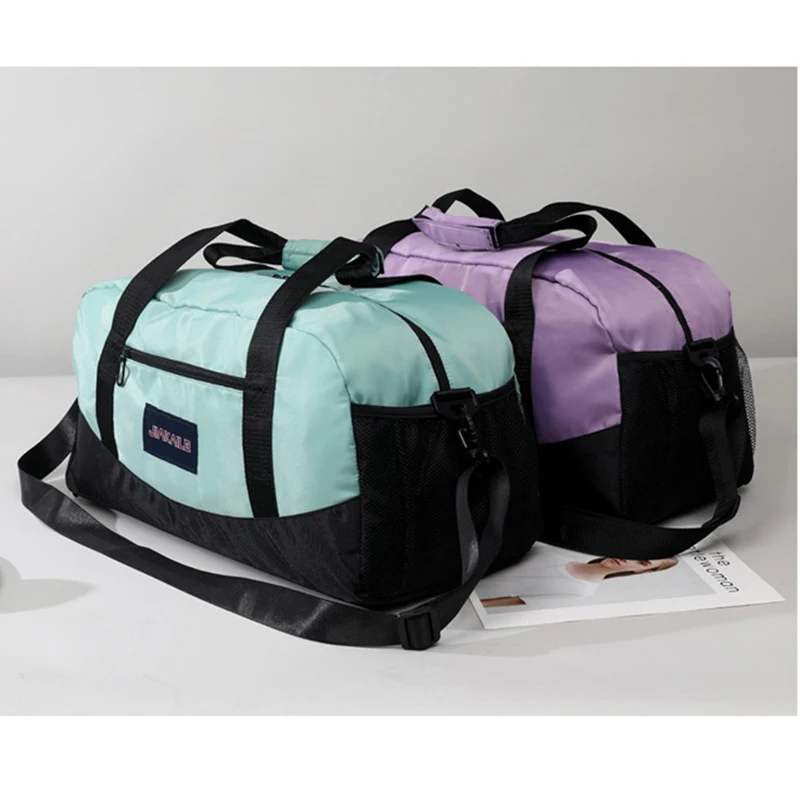 Fitness Gym Bags For Women Female Beach Traveling Luggage Handbag Duffel Shoulder Shoes Swimming Training Weekend Sports Bags