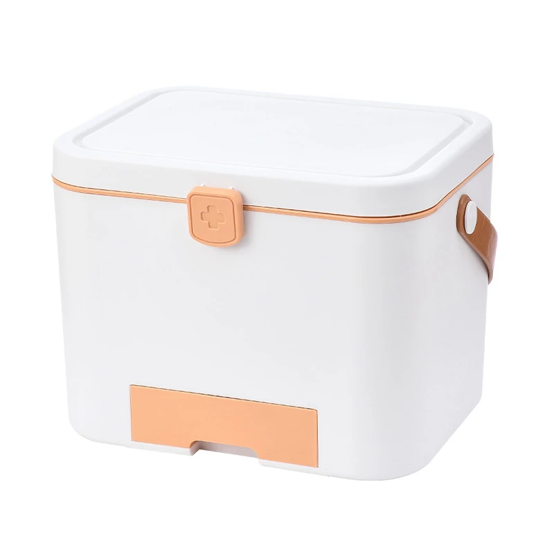 

Multifunctional Storage Box First Aid Kit Organizer With Handle Portable Kits Plastic Household Emergency Kit Box