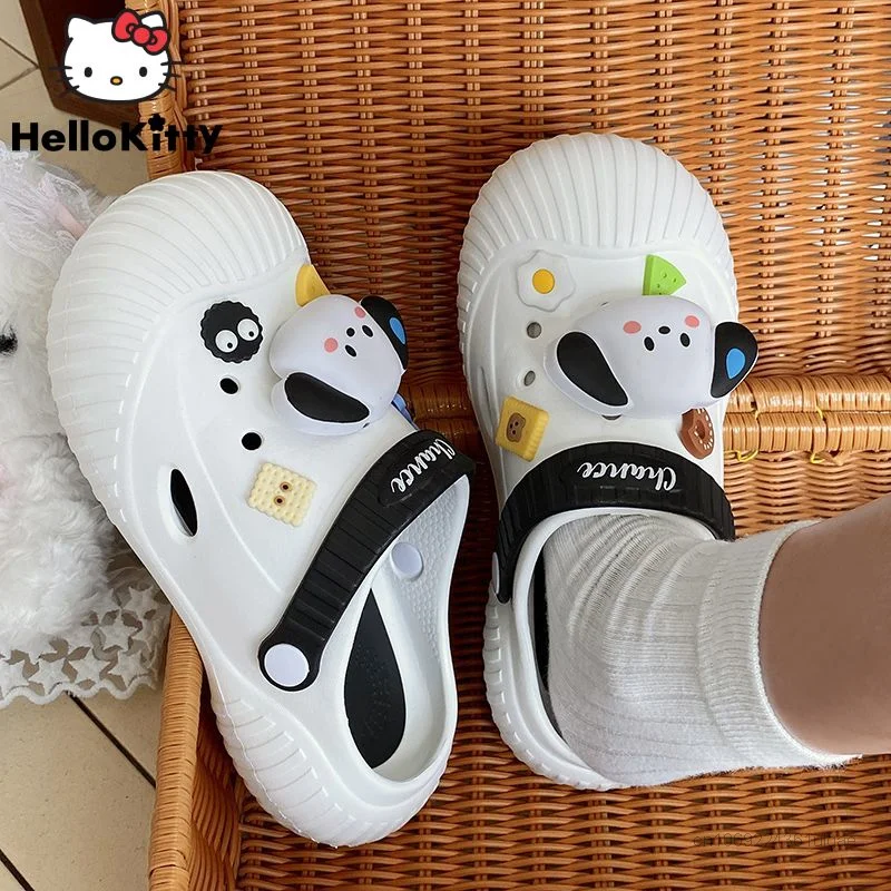 

Сандалии женские уличные на мягкой толстой подошве, летние, Y2k