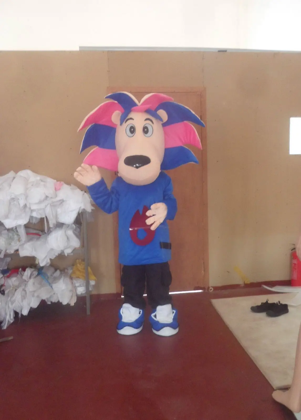 Новый взрослый персонаж новый стиль Лев талисман костюм Хэллоуин Рождество