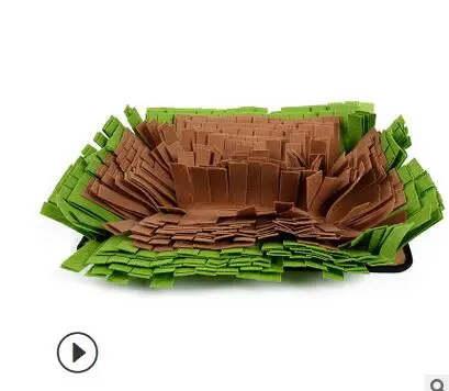 

Pet Snuffle Mat Dog Smell Training Mat Stress Release Nosework Blanket Pet