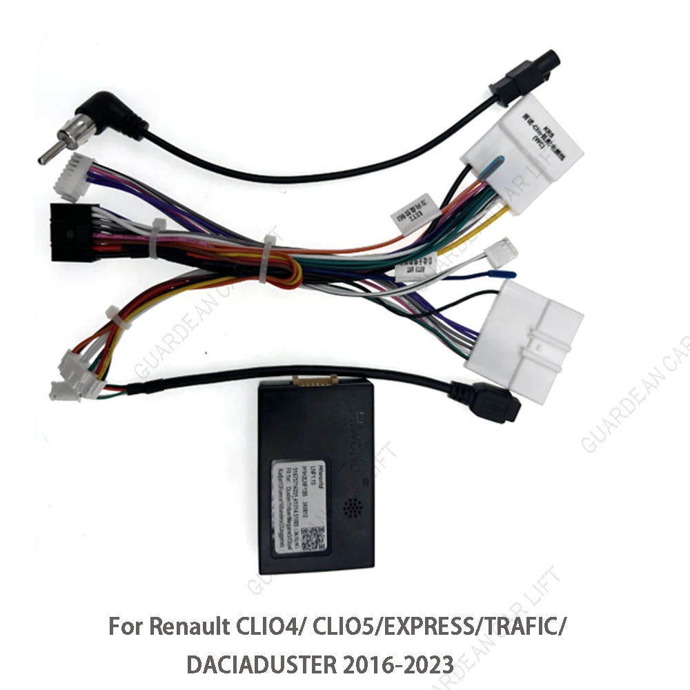 Для Renault CLIO4/CLIO5/EXPRESS/TRAFIC/DACIADUSTER 2016-2023 автомобильный радиоприемник 16-контактный