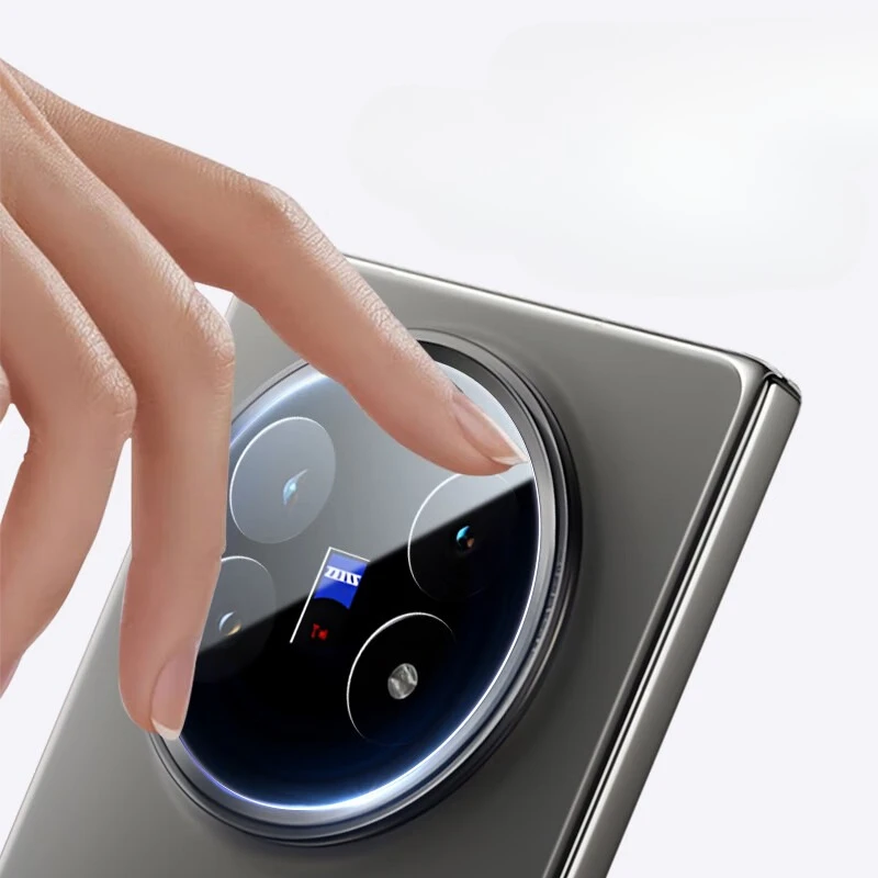 Фото Чехол для объектива 3D-камеры для Vivo X Fold 5, задняя защитная пленка из закаленного стекла для камеры Vivo X Fold5, кольцевая пленка для объектива №5