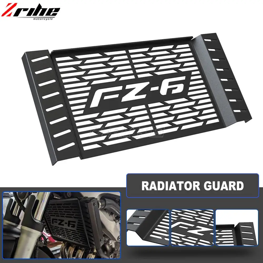 

Аксессуары для мотоциклов, защита для радиатора, решетки радиатора, Защитная крышка для Yamaha FZ6 FAZER FZ-6 Fazer 2007-2010 2008 09