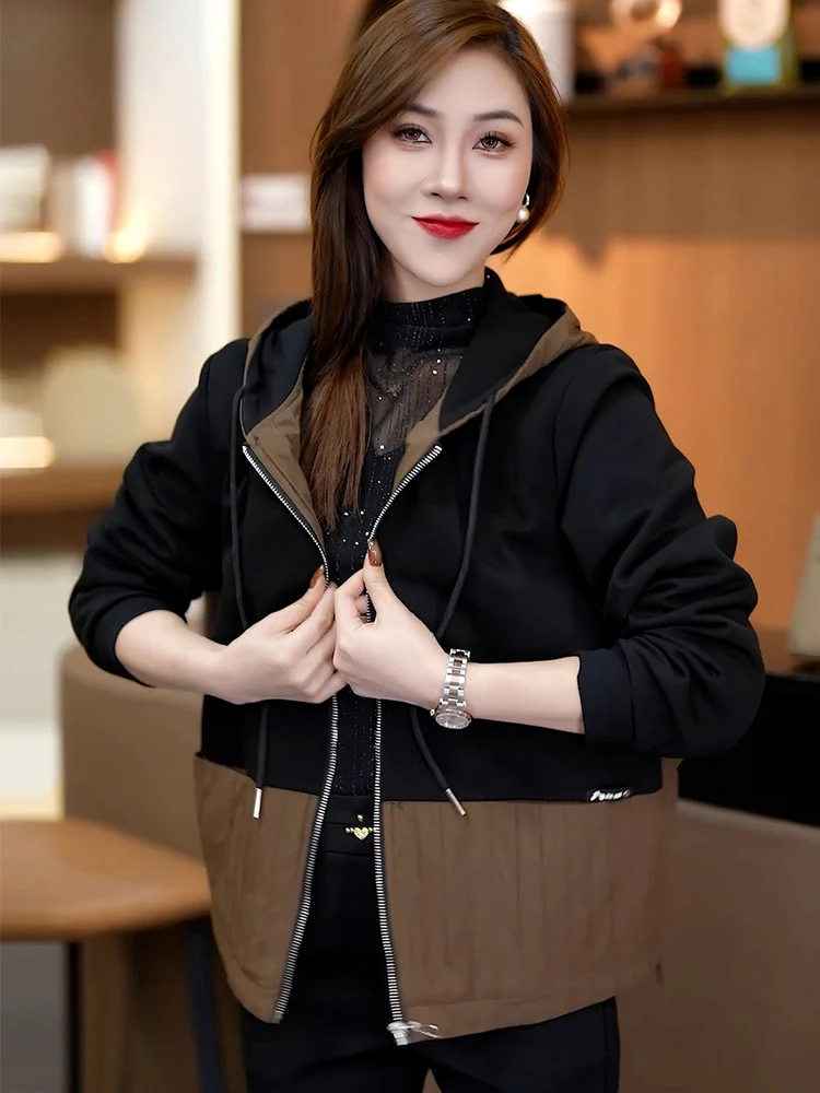 Повседневная короткая верхняя одежда для женщин осень 2024 новинка в стиле вестерн