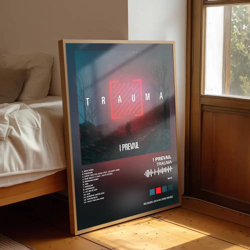 Водонепроницаемая наклейка на стену с изображением обложки альбома I Prevail, песен и музыки в стиле рэп, для декора гостиной и дома (art.: 3920d4db64eed) - 3920d4db64eed