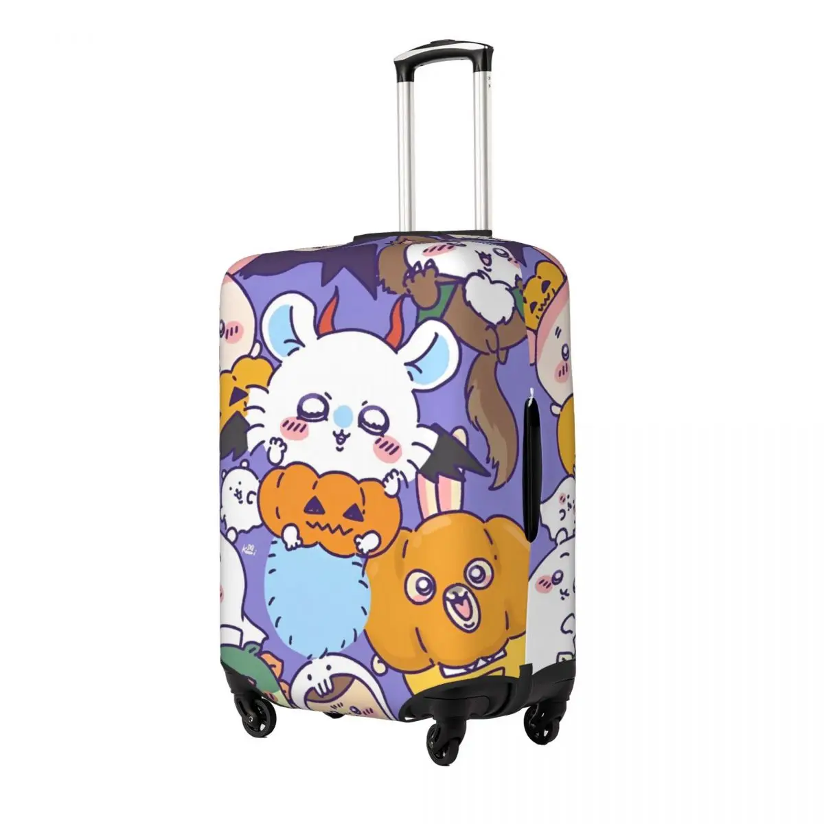 Чехол для чемодана Chiikawa на Хэллоуин деловая защита лента полета принадлежности