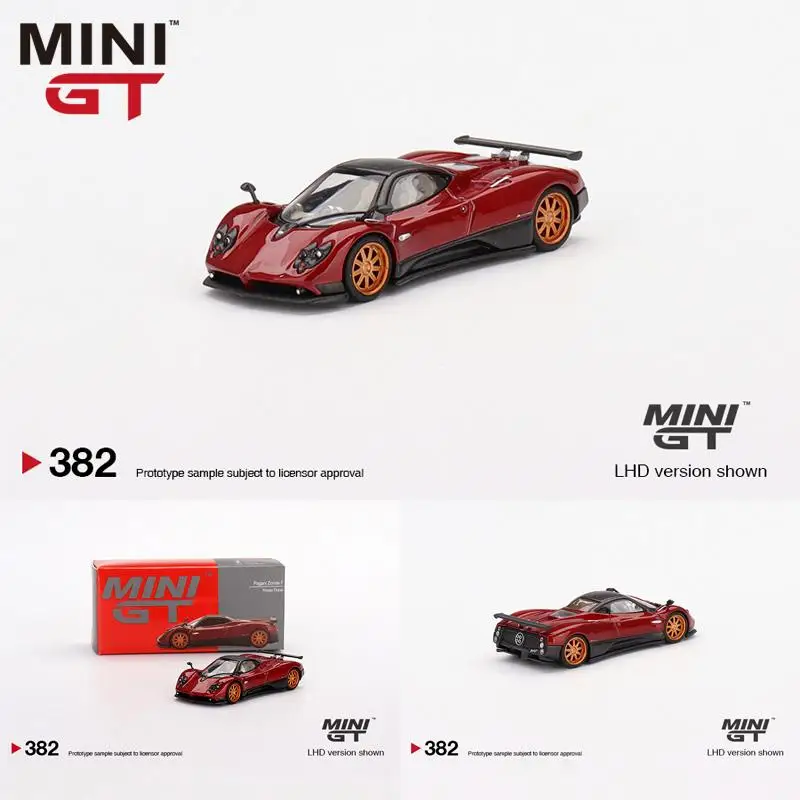 Модель гоночного автомобиля игрушка в подарок для детей масштаб 1:64 Pagani Zonda F #382
