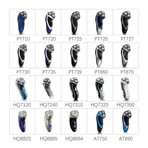 Сменные головки HQ8 для бритвы Philips Norelco