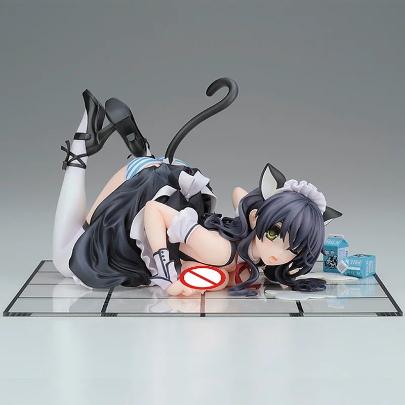 

Japanese Anime Cat Lap Milk Misaki Kurehito Action Figure 1/7 Scale Sexy Girl Figure CHN Ver