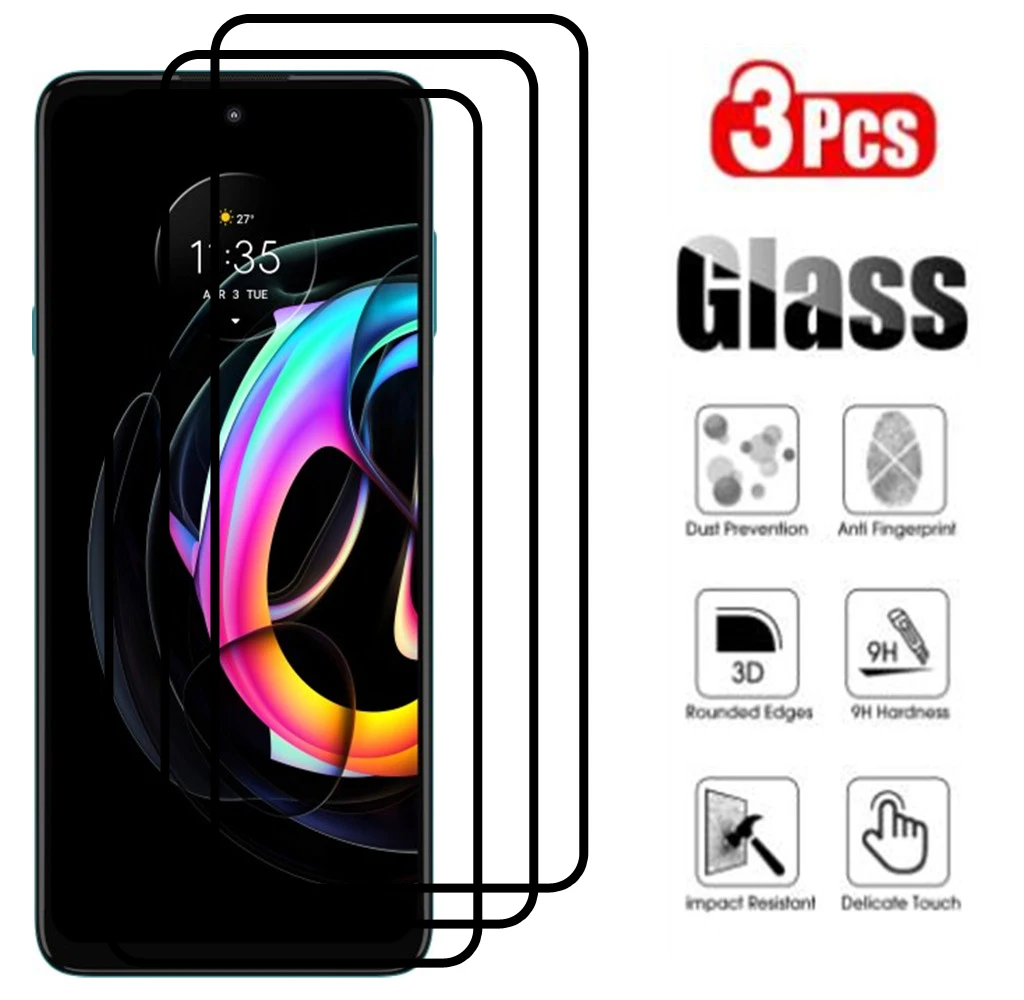 

Full Cover For Motorola Moto Edge 20 Lite G10 G20 G30 G50 G Play Glass Screen Protector On Motor G20 Pro Protective Glas