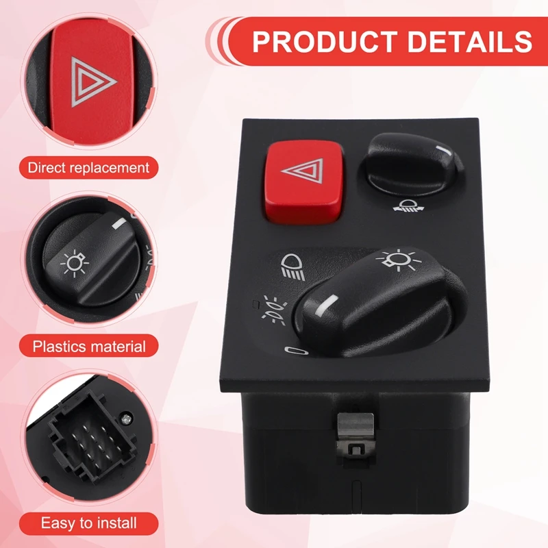 1540672 1900316 передняя фара противотуманная управляющая кнопка переключателя для Scania