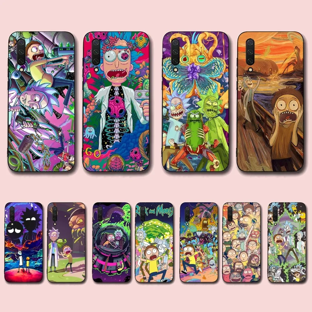 

R-RICK-AND MORT-YES Phone Case For Xiaomi Mi 5X 8 9 10 11 12 lite pro 10T PocoX3pro PocoM3 Note 10 pro lite