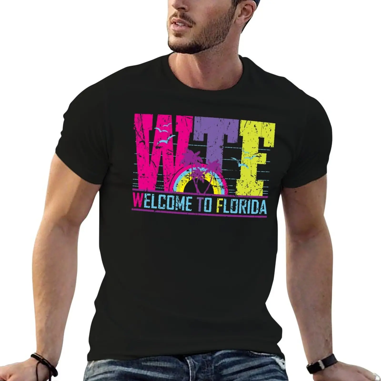 WTF-WELCOME TO FLORIDA! футболка мужская