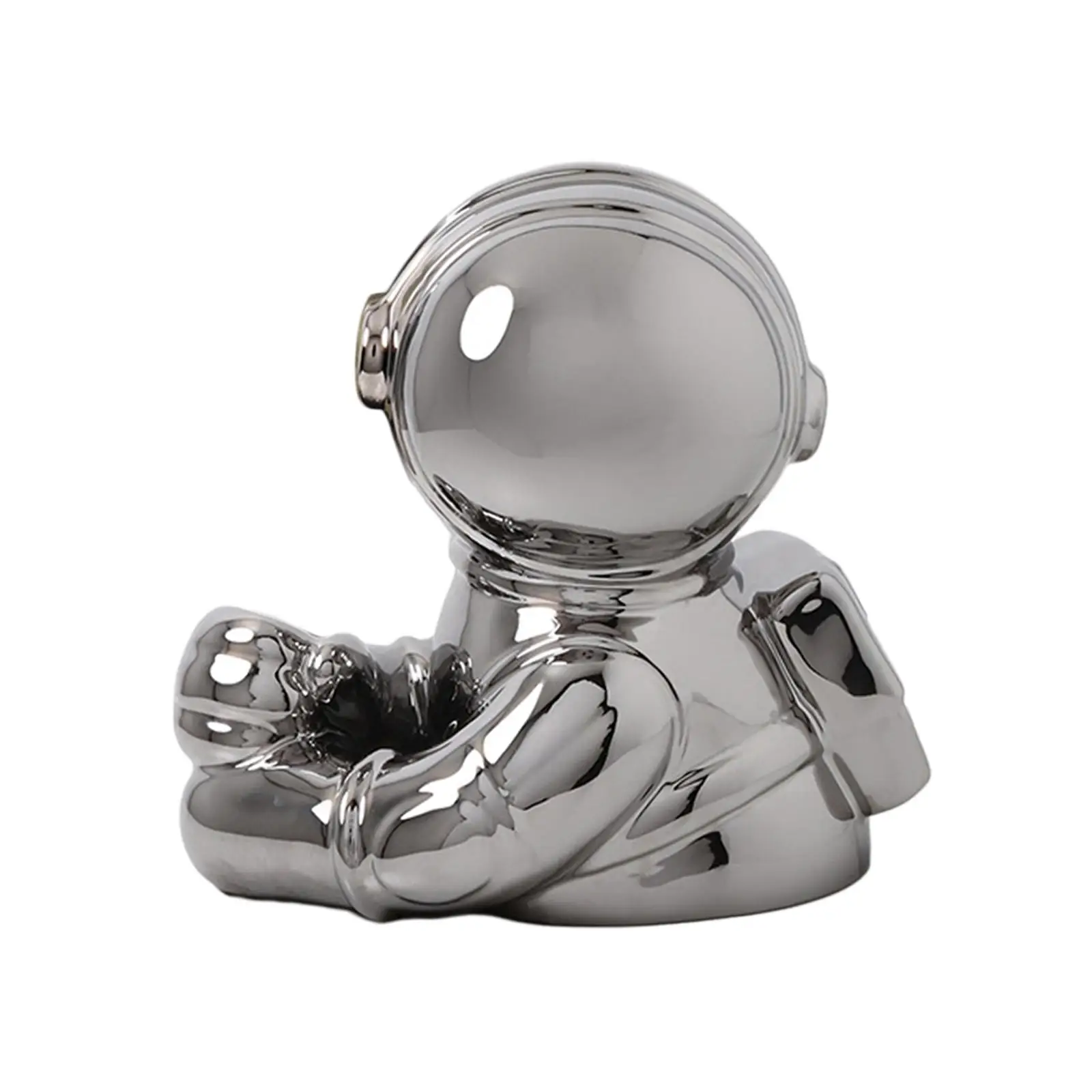 

Astronaut Statue Bottle Holder Bottle Stand for Farmhouse Hotel