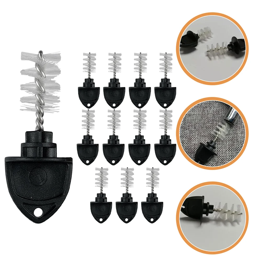 

12Pcs Compact Reusable Portable Brush Brush Accessory Plug for Home Daily
