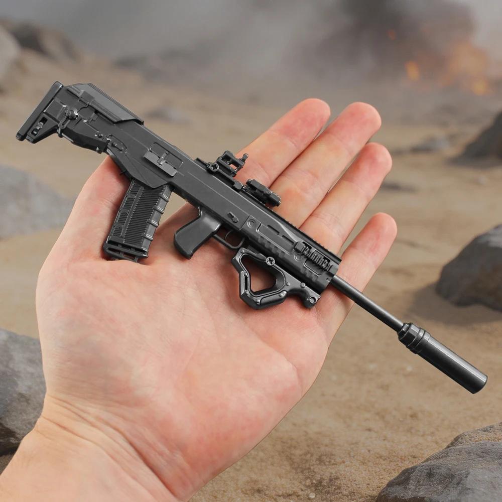 Металлическая модель Delta Force ASH-12, 21 см, из цинкового сплава, миниатюрная реплика с отсоединяемыми аксессуарами, для настольной демонстрации, коллекционный подарок (art.: 3920dbcd5c71a) - 3920dbcd5c71a