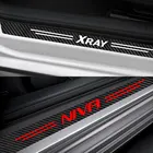 Автомобильные аксессуары для Lada LARGUS Fl NIVA Bronto Xray Narxi, 4 шт., Зеркальная Наклейка, наклейка из углеродного волокна
