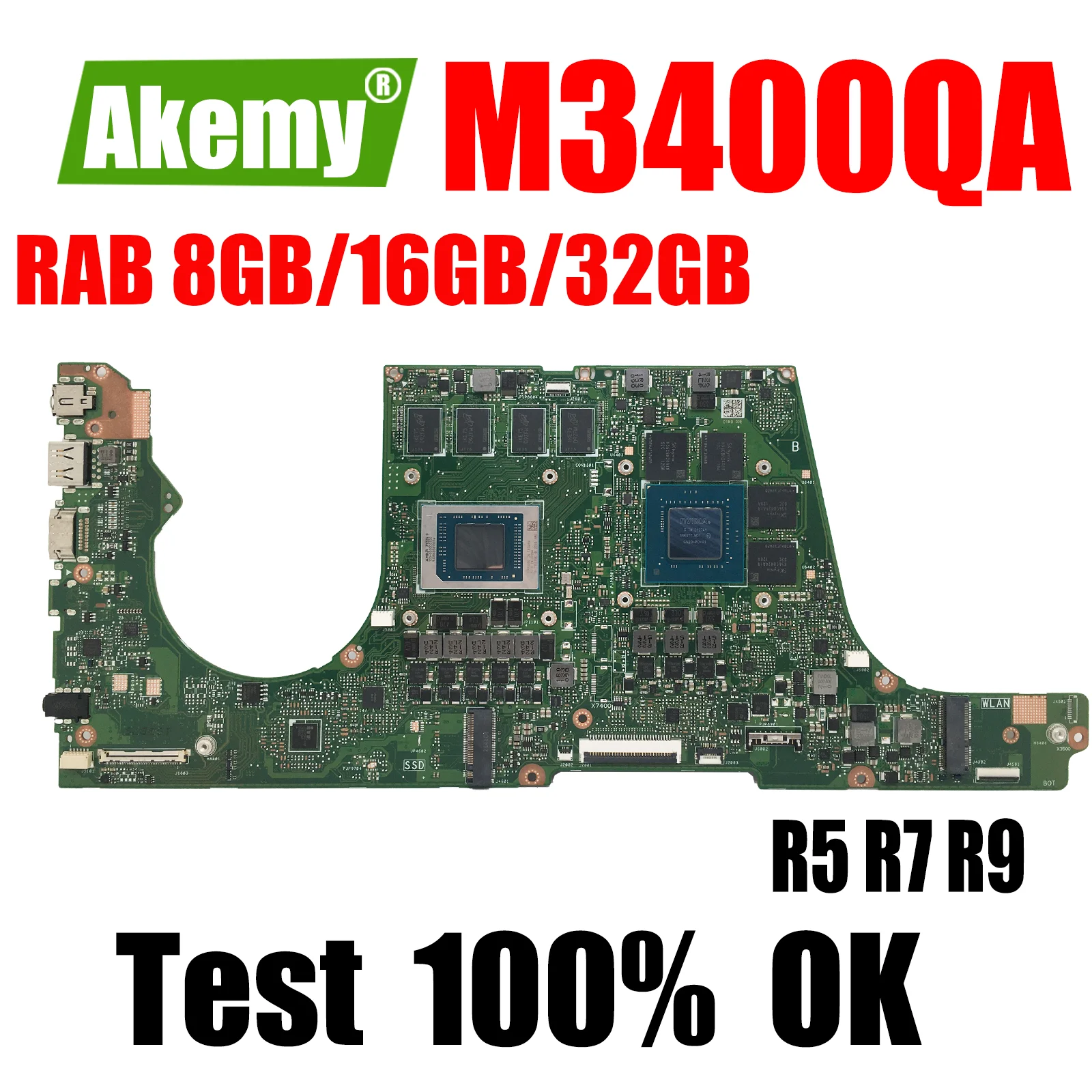 

Материнская плата M3500QC M3500QA M3500Q M3400QA D3500Q M7600QE M7400QC M7600QC M7600QA M7600Q M3401QA M3401QC материнская плата для ноутбука