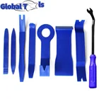 Набор инструментов для снятия обшивки салона автомобиля, Жесткий Пластиковый прибор для демонтажа панели радио и внутренней двери