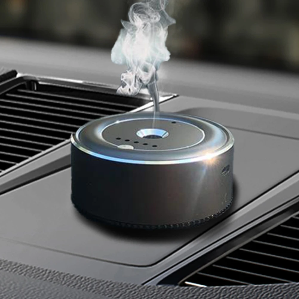 

1Pcs USB Car Aroma Diffuser Fragrance Diffusers Freshener Black For Homes Cars Offices Car Accessories