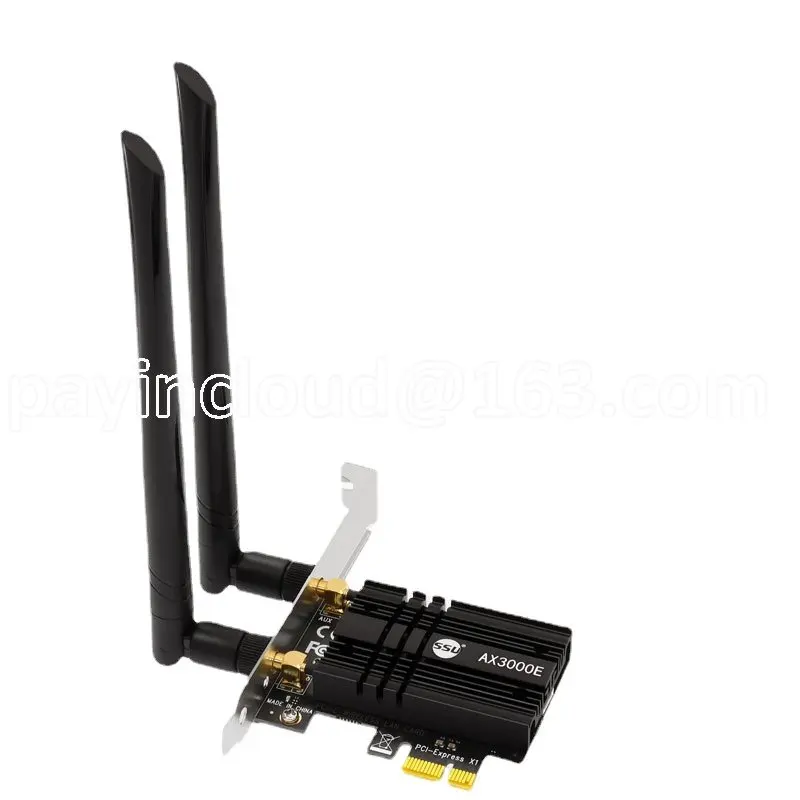 

Desktop Built-in Wireless Network Card Pci-e Wireless Network Card WIFI6 AX200/AX210 Gigabit Bluetooth 5.2