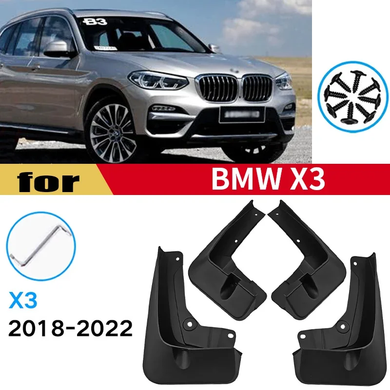 

Крыло для BMW X3 G01, брызговики 2018-2022, брызговики, брызговики, колеса, передние и задние крылья, автомобильные аксессуары