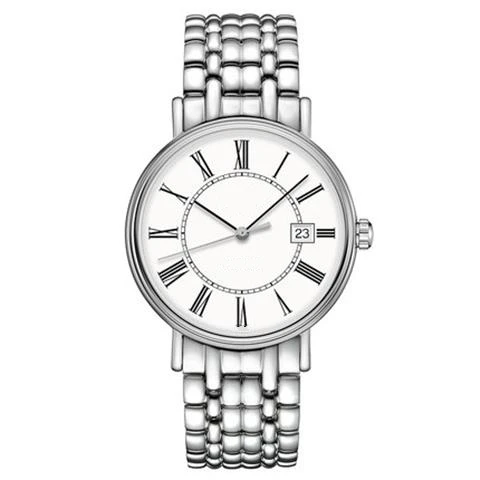 

watch Rose Li mens automatic mechanical black white dial