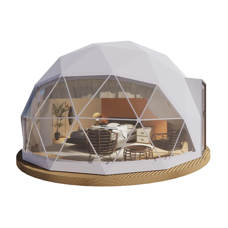 Прозрачная Гламурная палатка Igloo диаметром 5 м роскошная сафари курортная