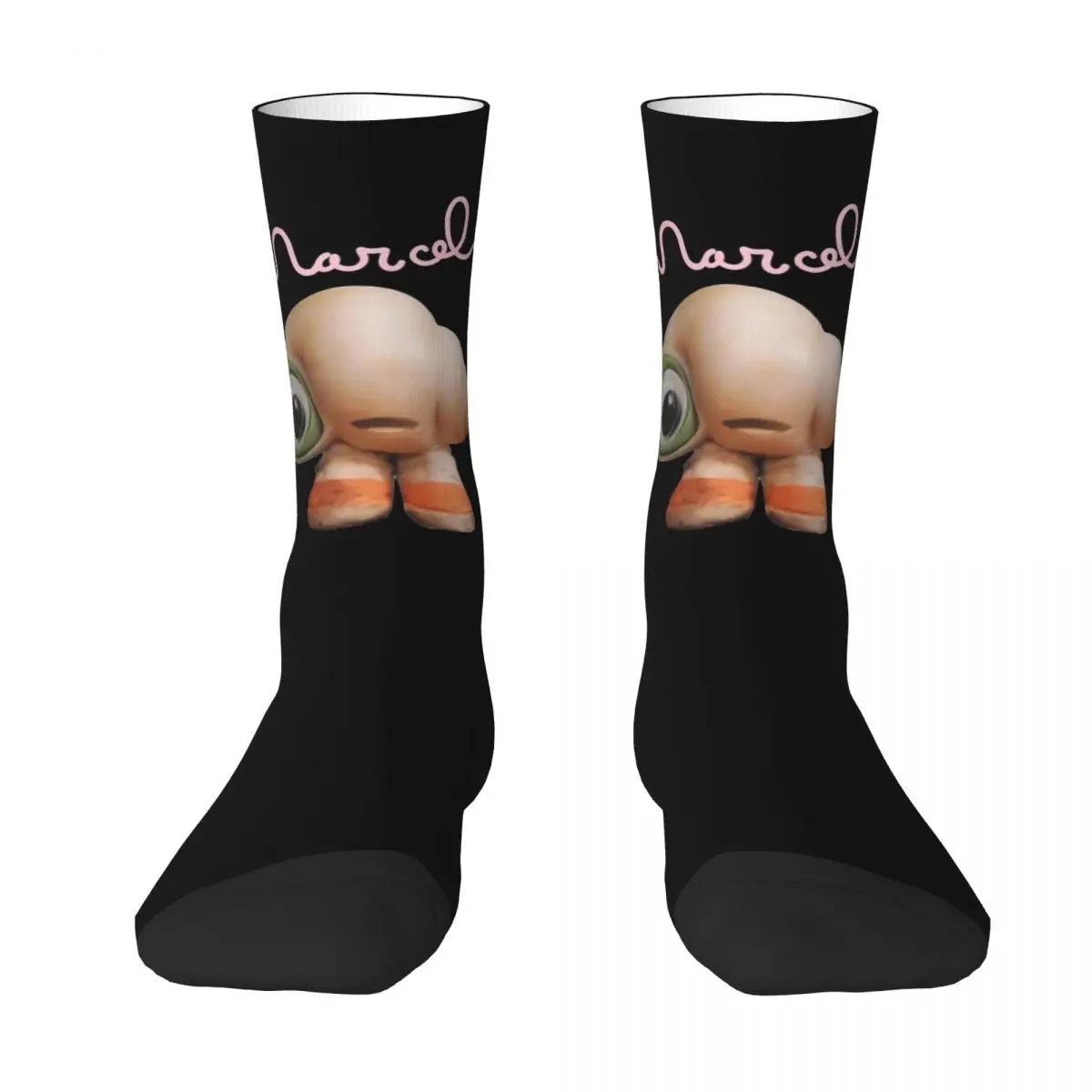 

Marcel The Shell With Shoes On Live Action Socks Quality Stockings All Season Long Socks Accessories for Unisex Birthday Present