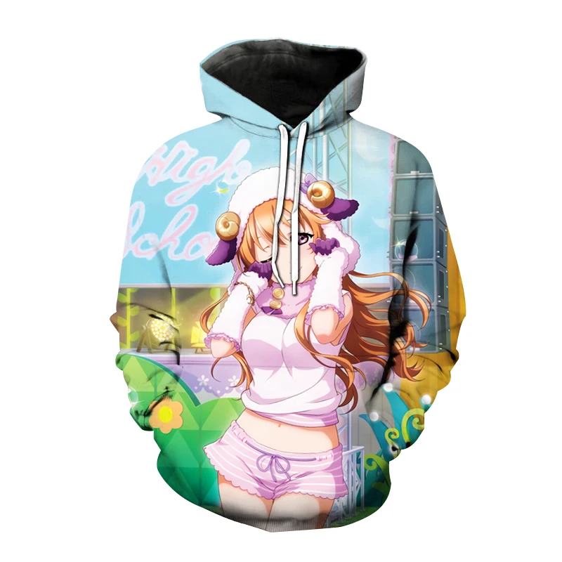

2023 Kawaii Sexy Girl Sweatshirt Anime Love Live 3D Printed Hoodies Men Women Fashion Pullover Harajuku Oversized Hoodie Unisex