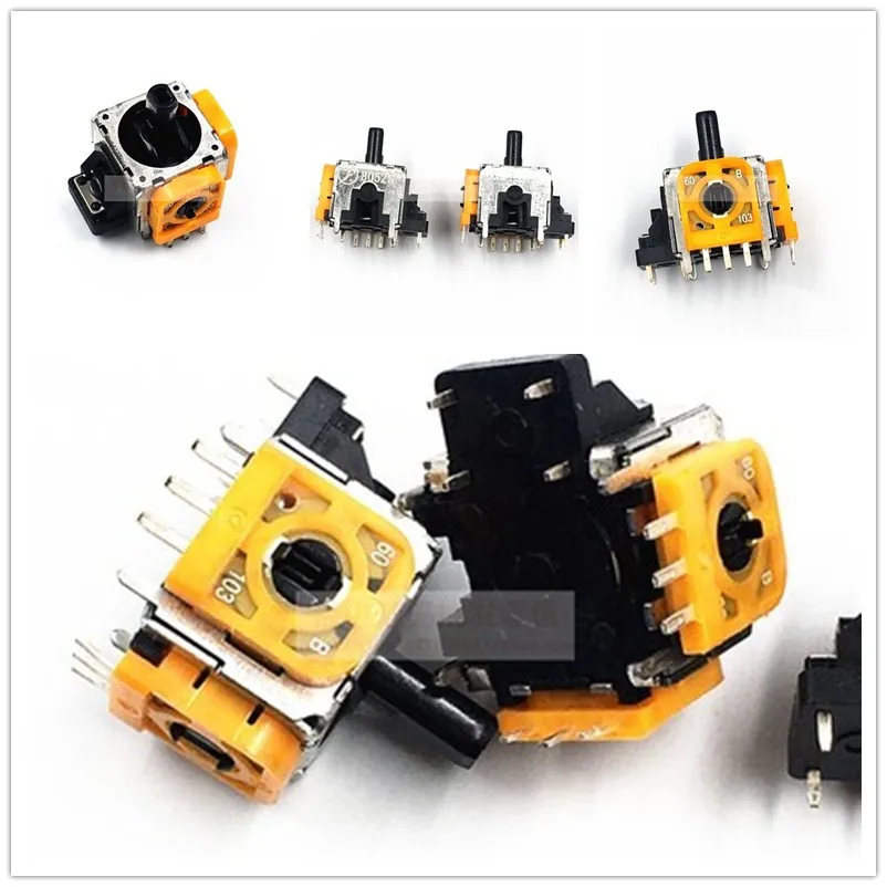 

60 шт./лоток, оригинальный новый контроллер ALPS, 3D Аналоговый джойстик для PS4, XboxOne, для PS3, для контроллера WIIU