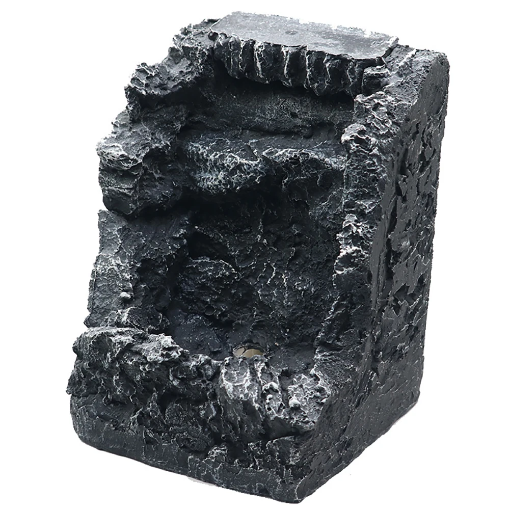 Маленькая аквариумная подводная пещера для украшения подводного песка водопад