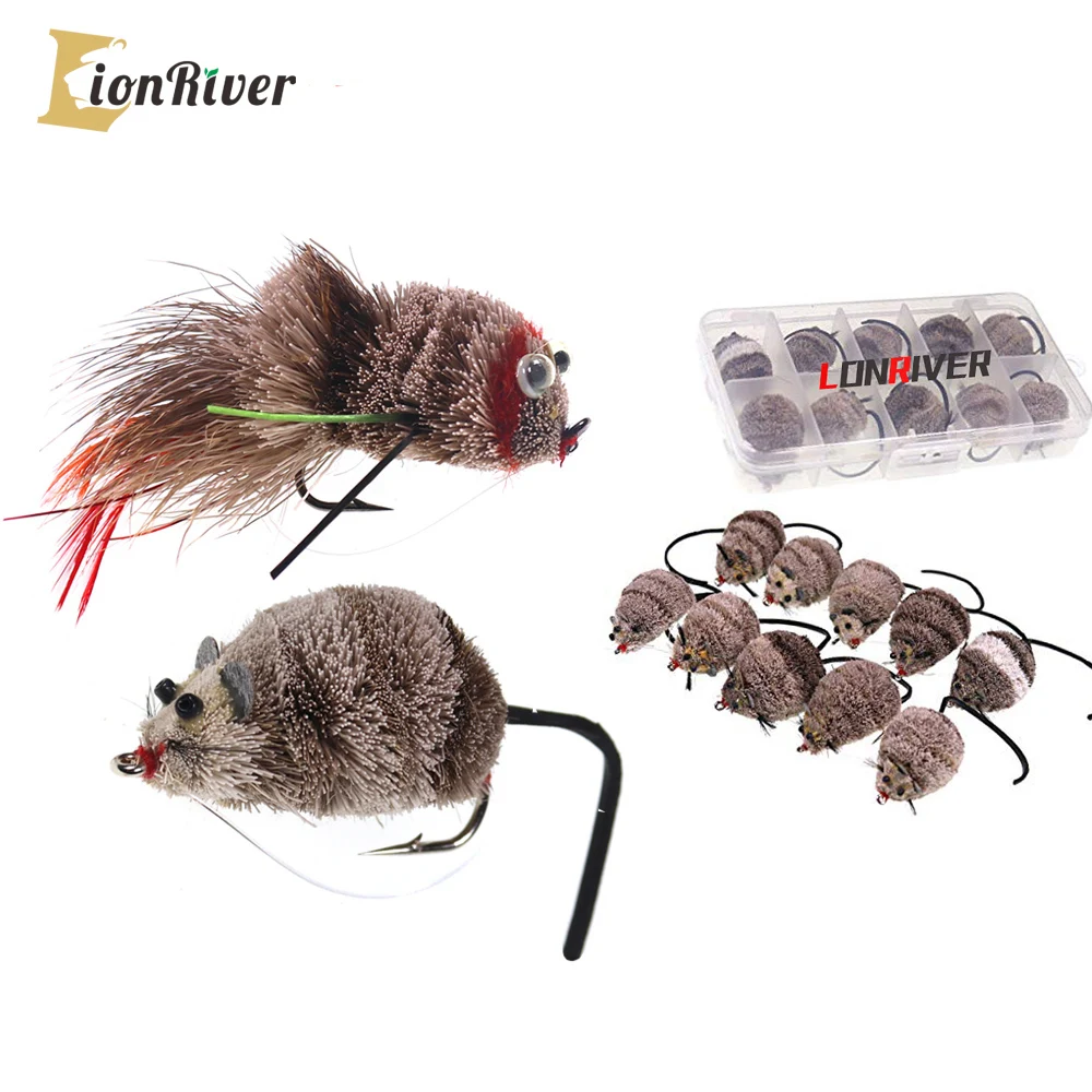 

Рыболовная приманка LIONRIVER, 2/4/10 шт., из оленьих волос