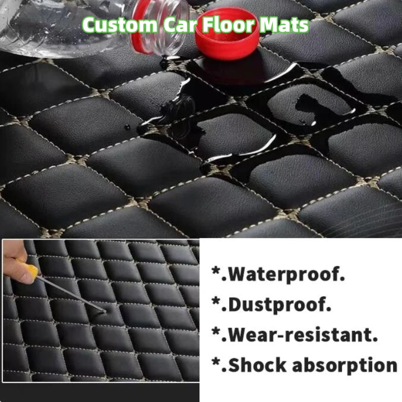 Автомобильные коврики для Kia Rio Pride Sephia Sport JB 2005 ~ 2010 Нескользящие Коврики салона