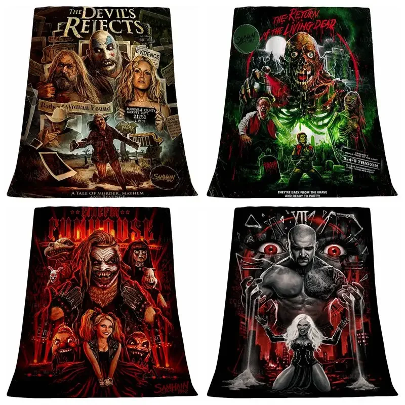 Фланелевое Одеяло с демоном дьявол и Алексом блиссом из фильма Возвращение живых