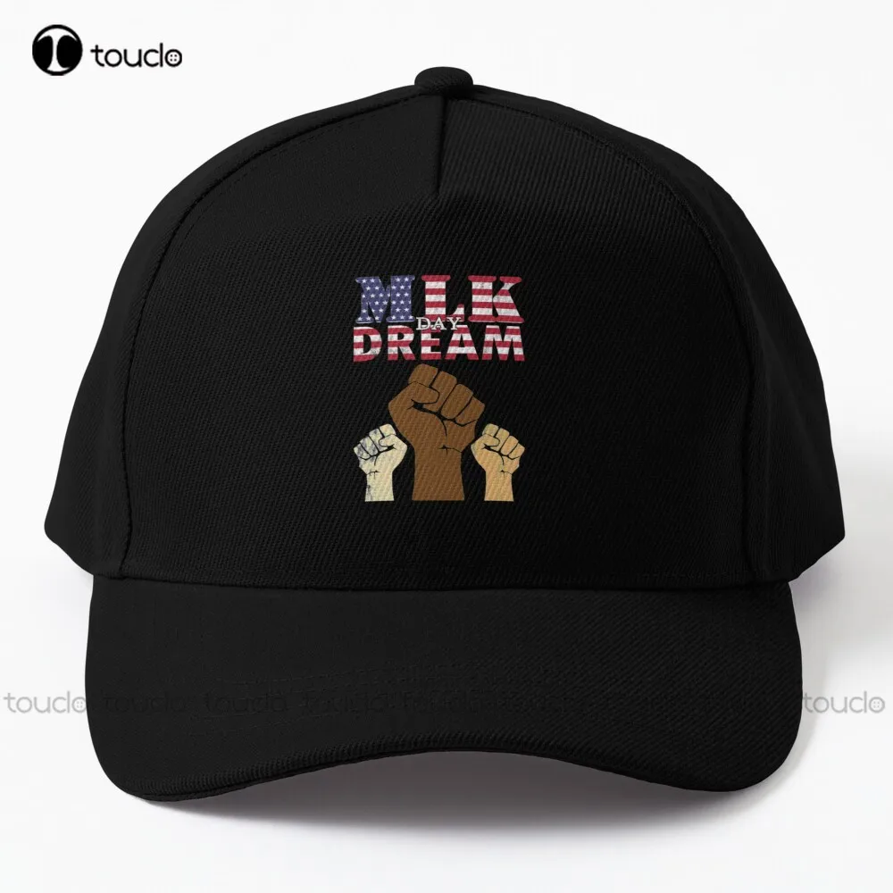 

Martin Luther King Parade - Justice And Freedom Baseball Cap Ladies Hats Street Skateboard Sun Hats Adjustable Candy Color Art