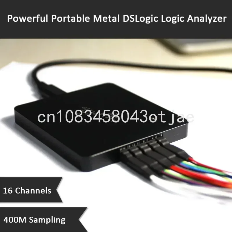 Фото Металлический логический анализатор DSLogic, 16 каналов, 100 МГц, USB-интерфейс, для отладки, DreamSourceLab DS, в наличии №4