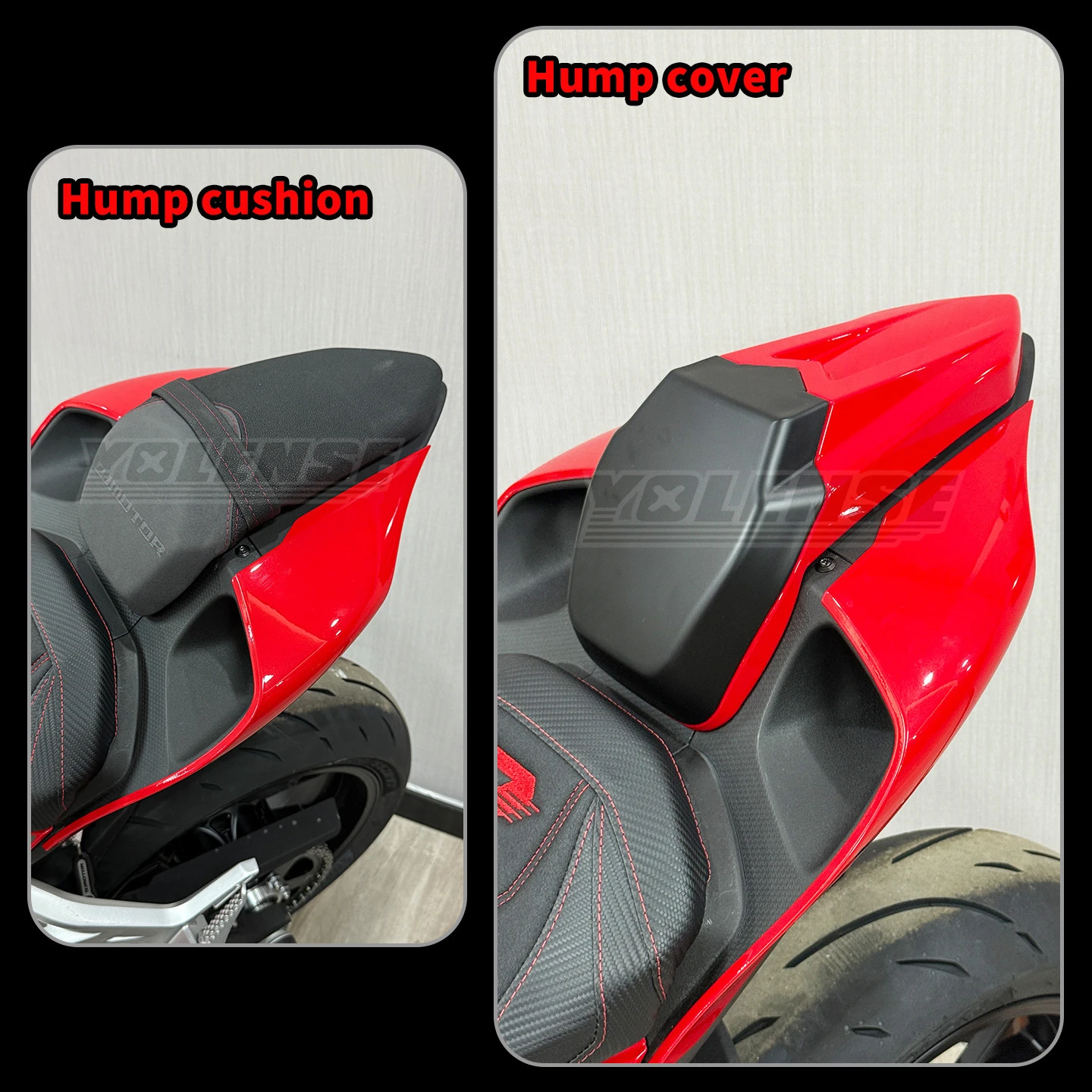 Фото Подходит для мотоциклов QJMOTO SRK800RR, SRK800RS, SRK600RS, SRK 800RR, 800RS, 600RS: Задний кожух пассажирского сиденья / Обтекатель хвостовой части №3