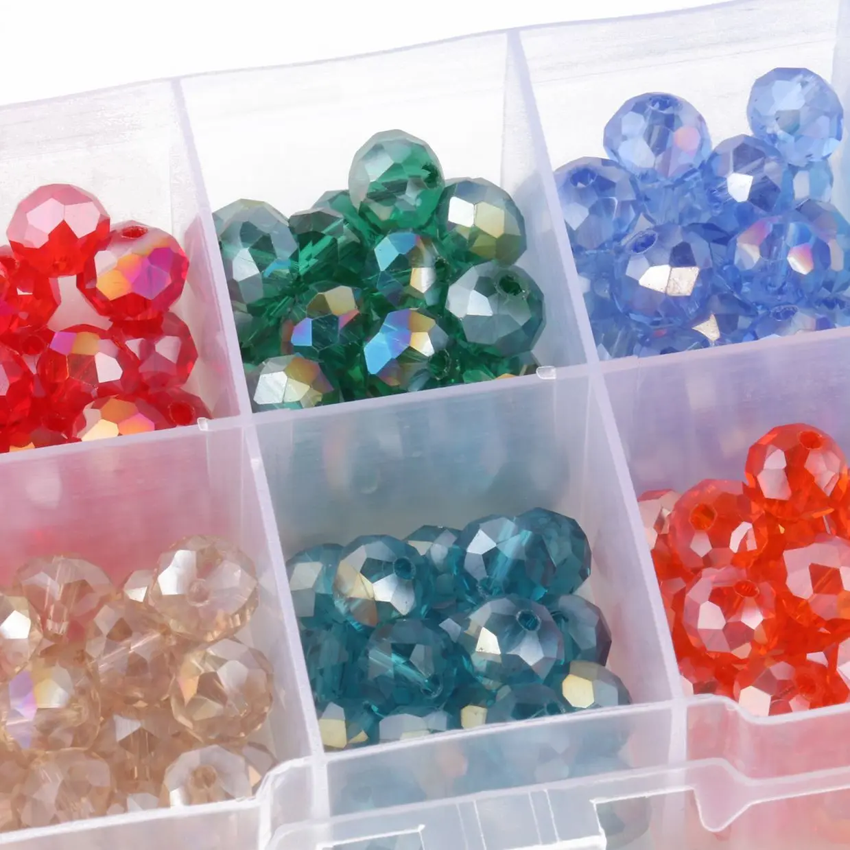 

500 шт./коробка, набор бусин 4/6/8 мм