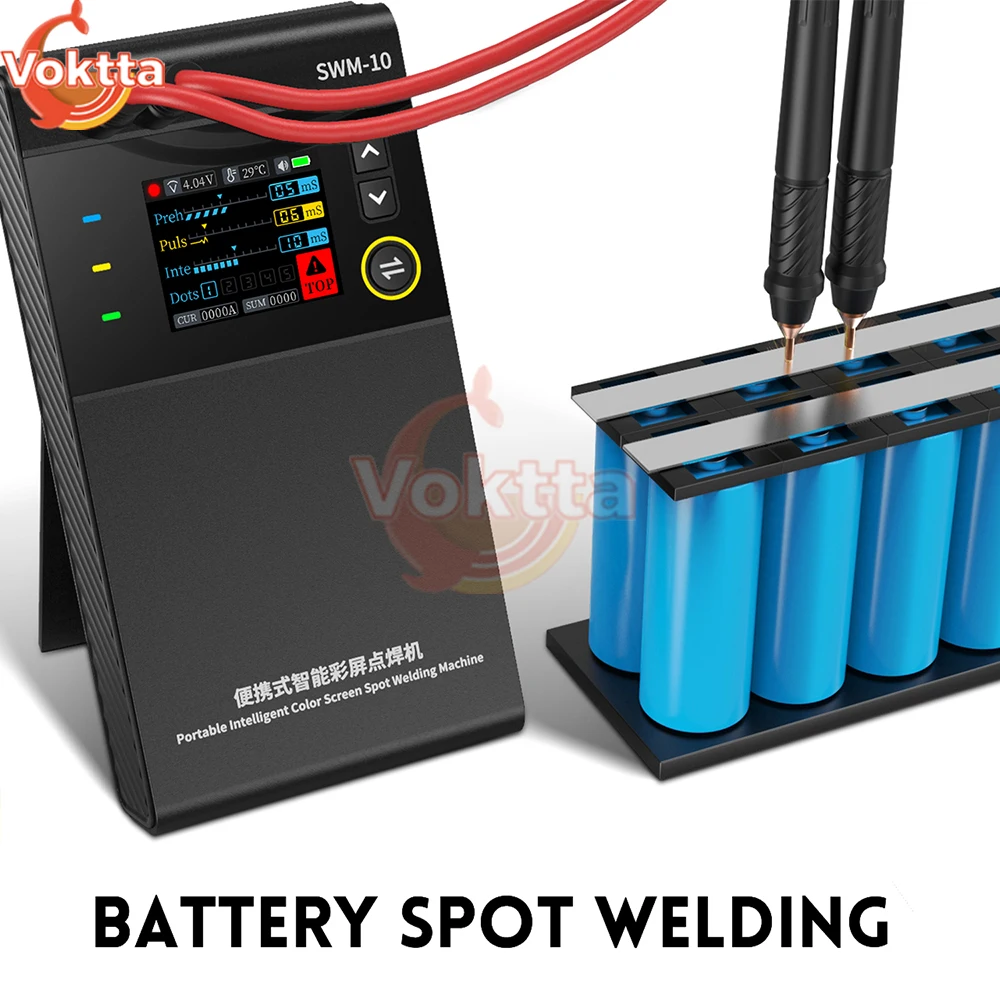 

Точечный сварочный аппарат с ЖК-дисплеем 1,8 дюйма и никелевой пластиной