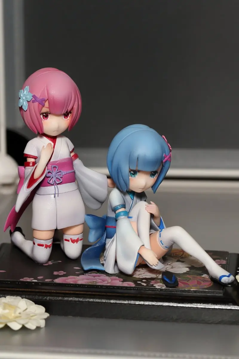 

1/8 Juvenile Anime Uncolored Resin Figure Kit Re:Life in a different world from zero rem ram Unpainted Garage Resin Kit Model GK