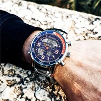 relogio masculino chronograph men wrist watches 2022 top brand luxury fashion sport military gold quartz wrist watches man