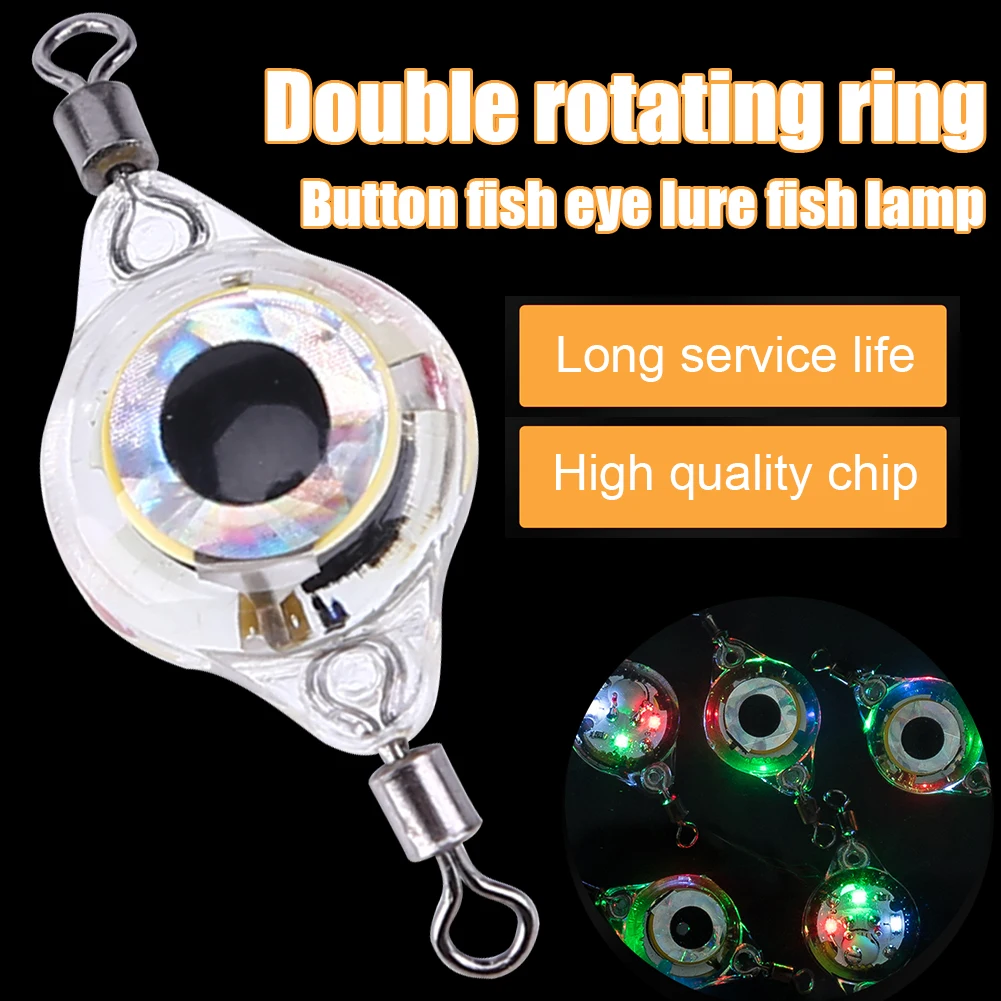 

Светодиодсветодиодный Водонепроницаемая светящаяся примансветильник, s-образный глаз, рыболовная приманка, светящаяся приманка для прима...