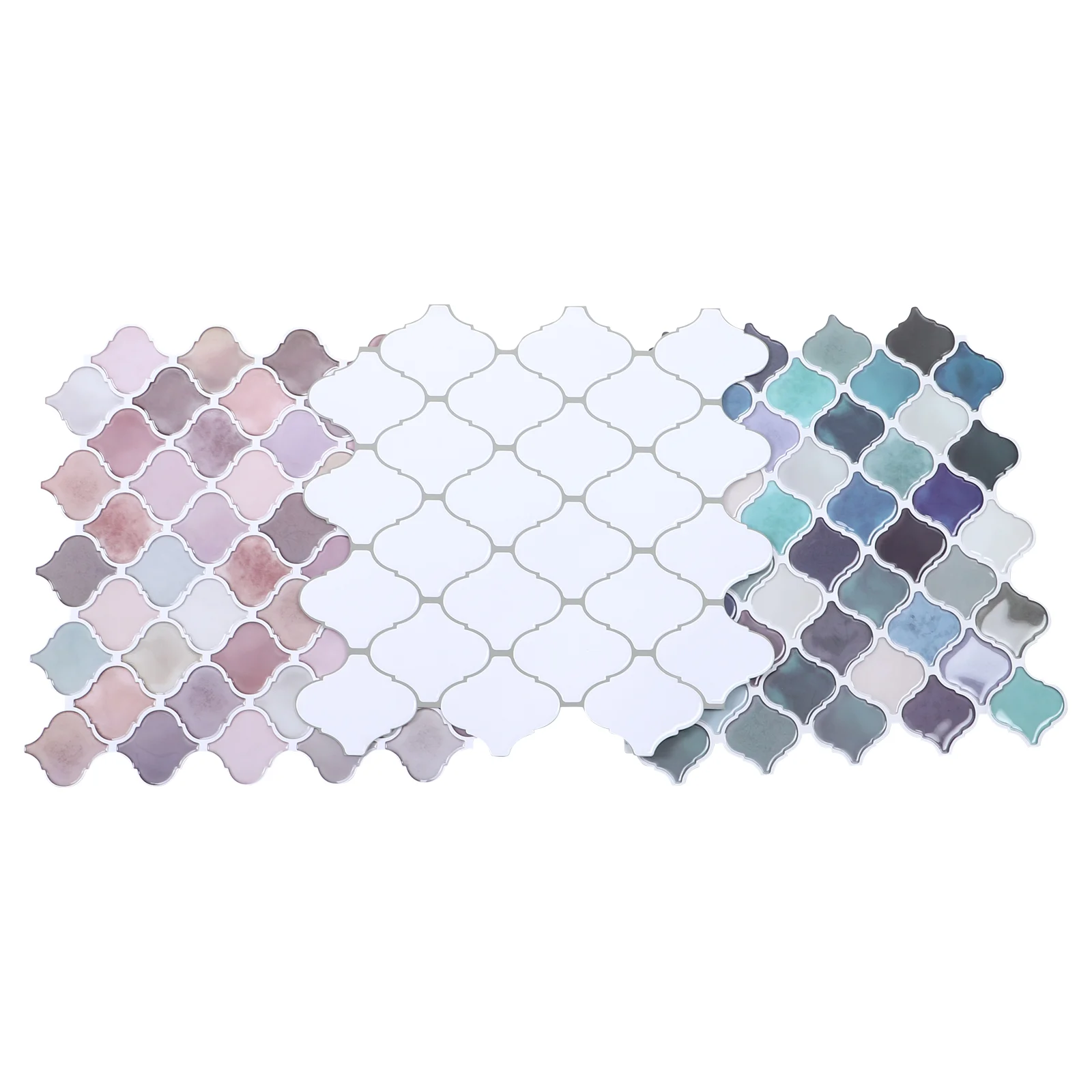 

3 Sheets Tiles Stickers Decorative Tiles Kitchen Backsplash Tiles Bathroom Tiles