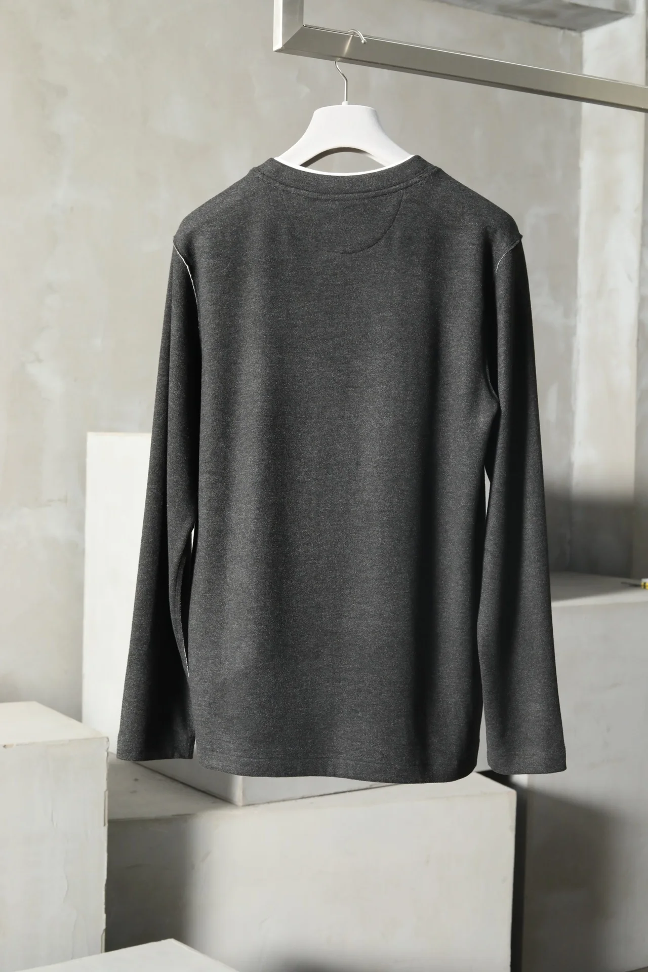 2025 DIKU Мужской бутиковый осенне-зимний новый кашемировый базовый свитер очень