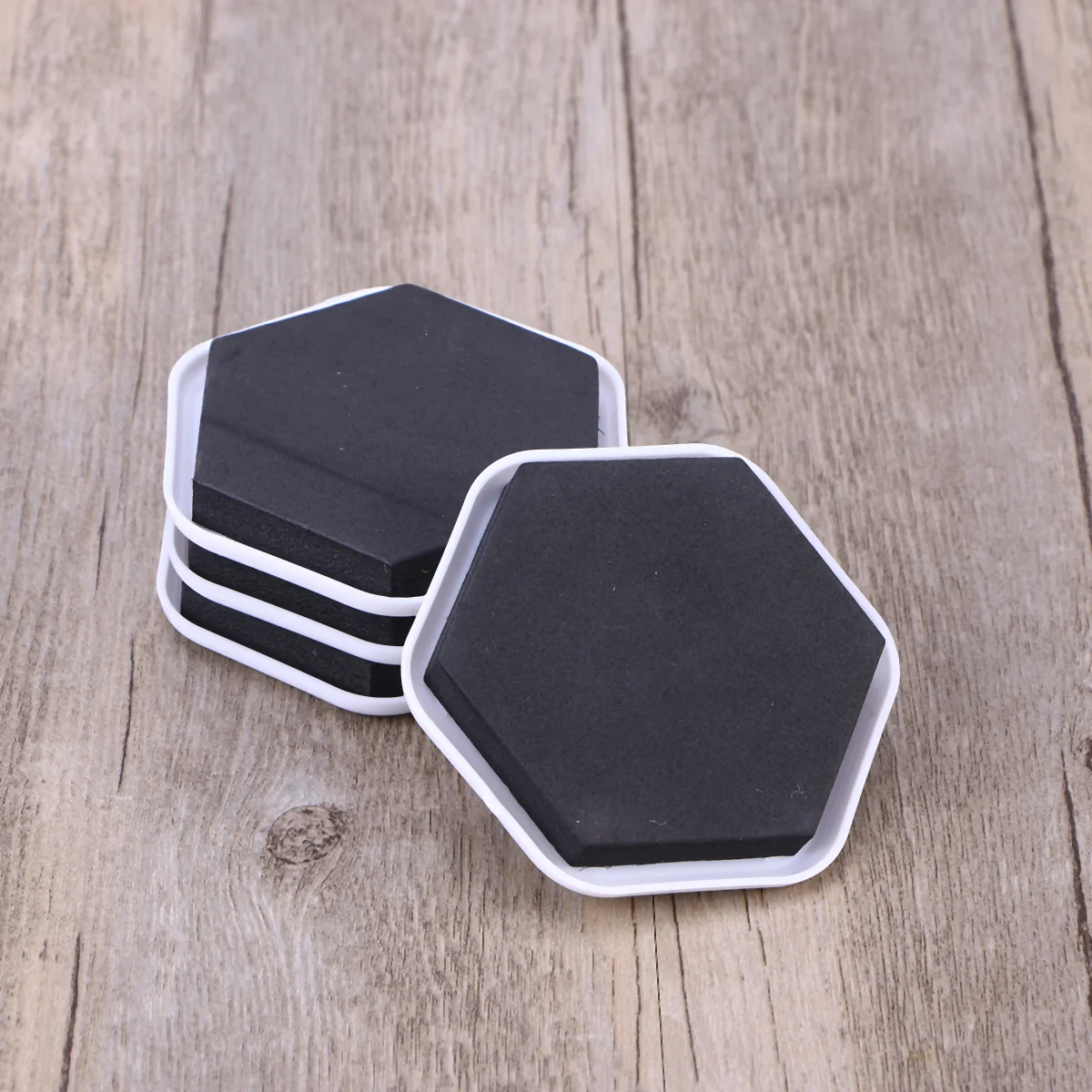

16 Furniture Sliders Circle And Hexagon Shape Furniture Pads Circle And Hexagon Shape Furniture Non-slip Pads
