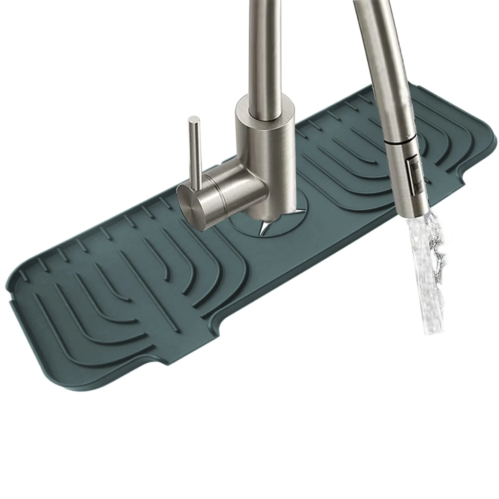 Недорогой смеситель с защитой от брызг для кухонной раковины силиконовая