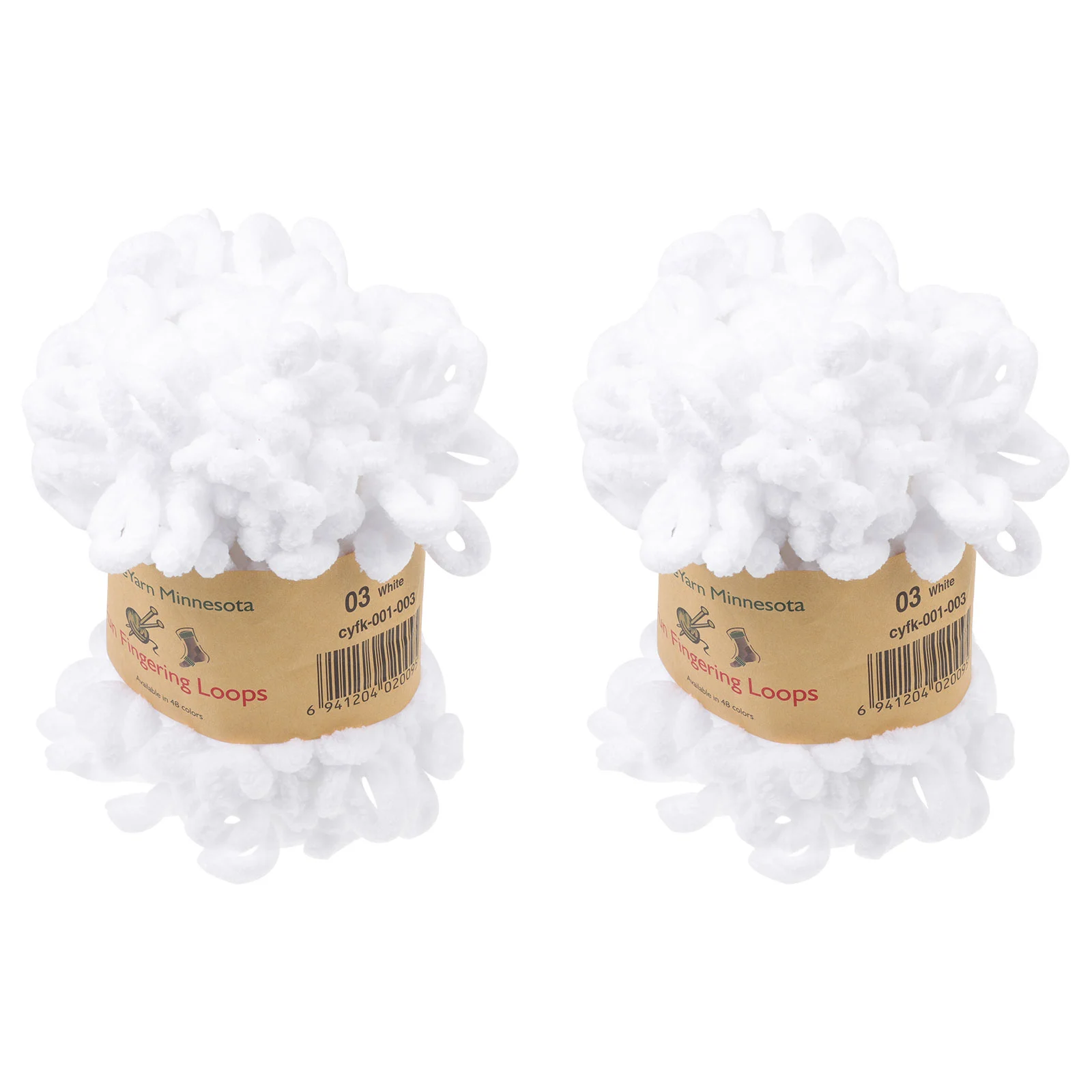 

Yarn Knitting Cotton Wool Blanket Babycrochet Chenille Hand Chunky Puffy Woven Finger Roving Dyedsock Big White Fluffy Skein